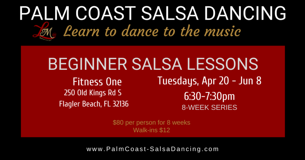 Beginner Salsa Lessons - 8-week series - Apr 20, 2022