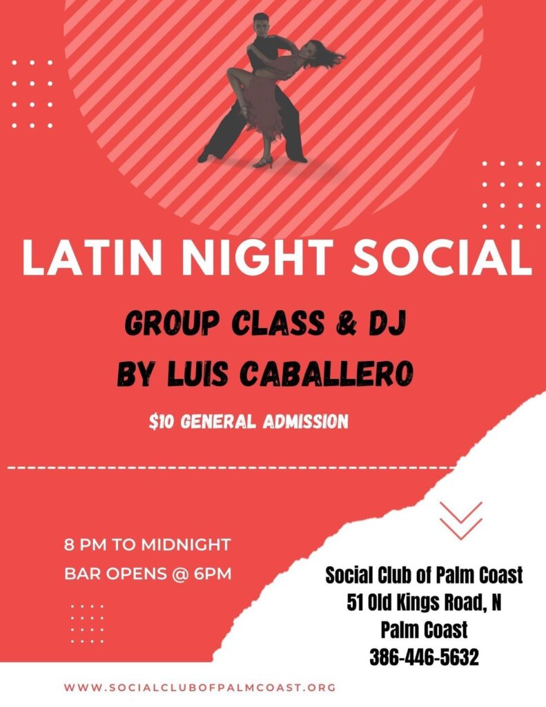 Latin Night Social in Palm Coast